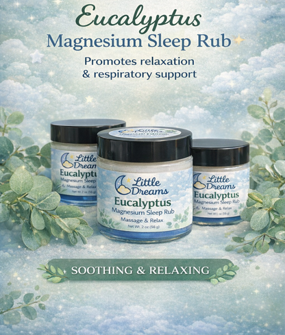 Little Dreams™ Magnesium Sleep Lotion – Children Strength (2 oz) Natural Children's Sleep Aid