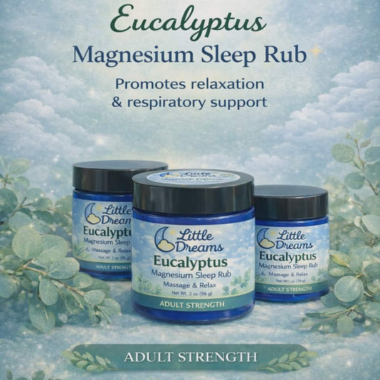 Little Dreams™ Magnesium Sleep Rub – Adult Strength (2 oz)