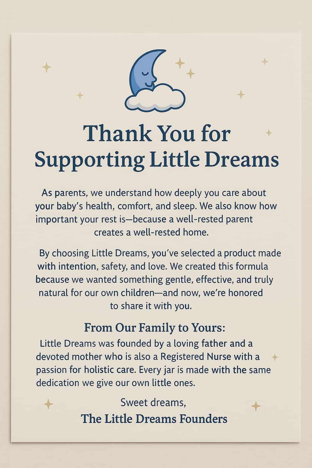 Little Dreams™ Magnesium Sleep Lotion – Children Strength (2 oz)