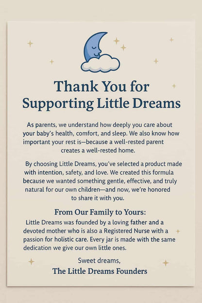Little Dreams™ Magnesium Sleep Lotion – Children Strength (2 oz) Natural Children's Sleep Aid