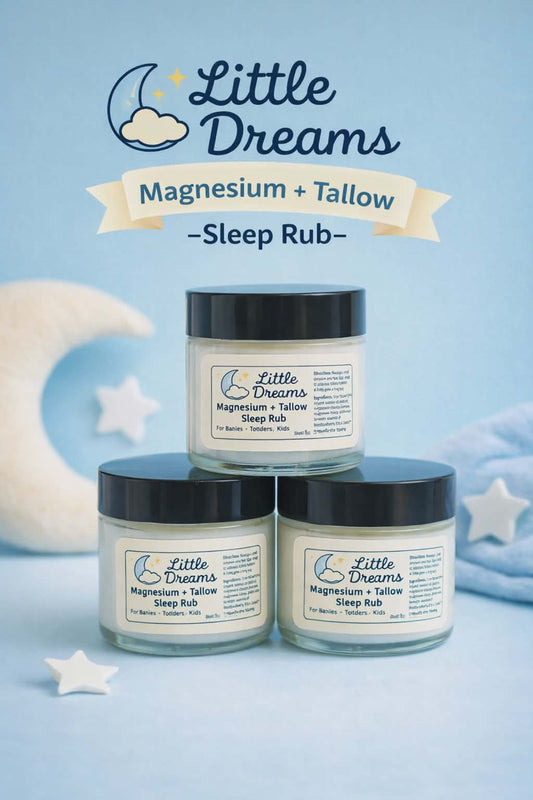 Little Dreams™ Magnesium Sleep Lotion – Children Strength (2 oz) Natural Children's Sleep Aid