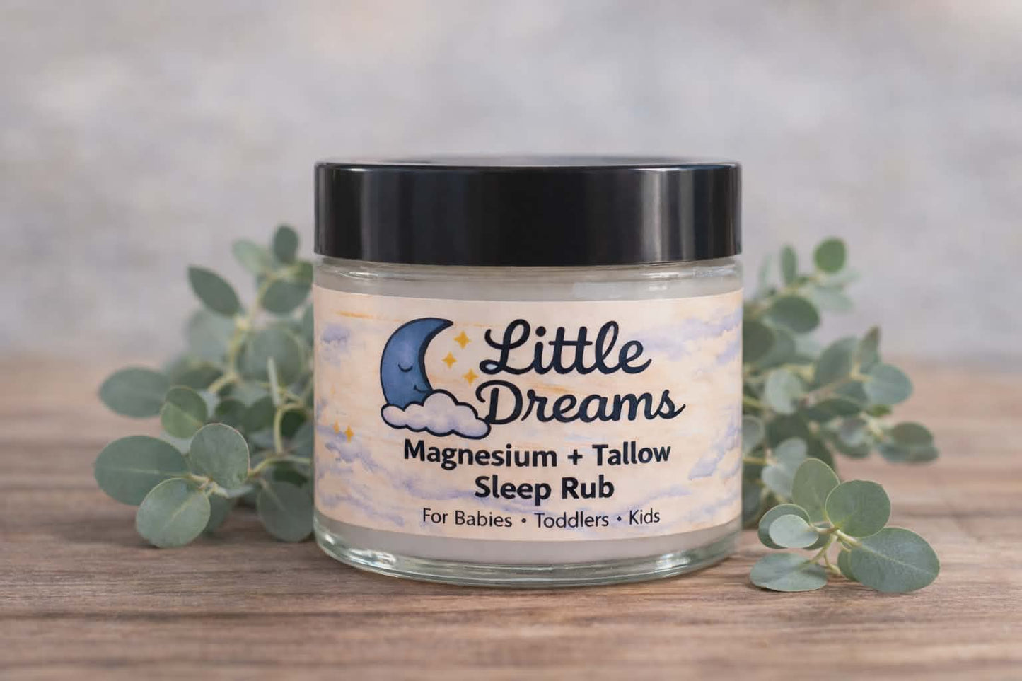 Little Dreams™ Magnesium Sleep Lotion – Children Strength (2 oz) Natural Children's Sleep Aid
