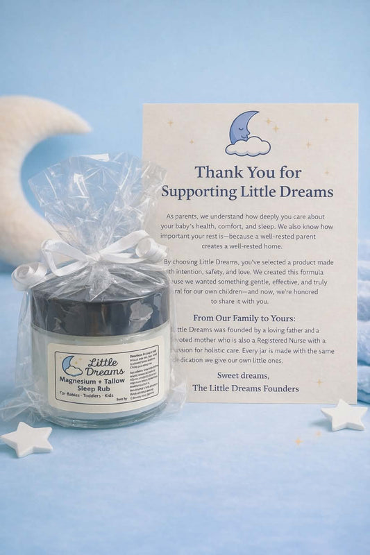 Little Dreams™ Magnesium Sleep Lotion – Children Strength (2 oz) Natural Children's Sleep Aid